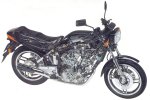 Yamaha XZ550 Engine