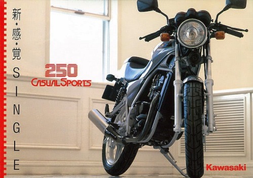 Kawasaki CS 250, Powerfull Single ! | EA's Blog ...